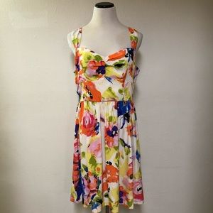 Alyx Limited Floral Sweetheart Dress Plus Sz 14